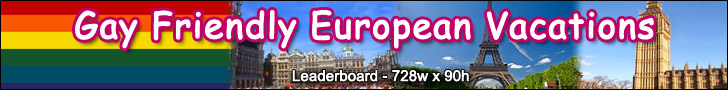 Global Gayz Leaderboard Footer Ad - 780 wide x 90 high